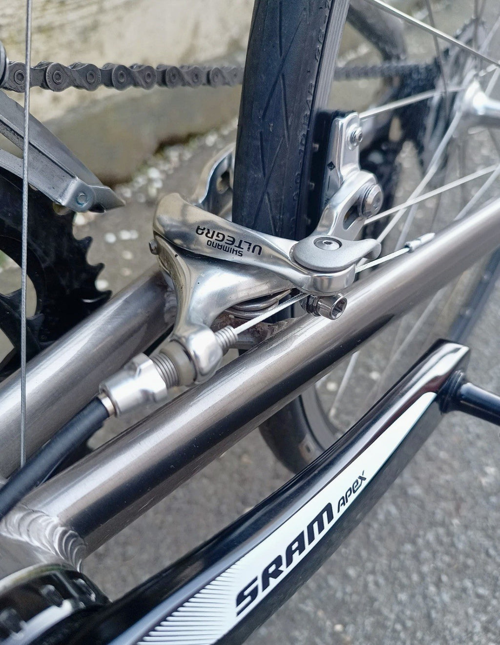 Airnimal Chameleon Elite Titanium folding bike. Absolutely stunning!
