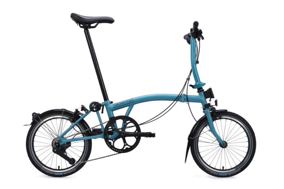 Brompton Folding Bike 4 Speed C Line Cloud Blue brand new