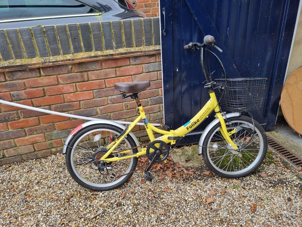 Japanese Folding Bike 20” Wheels. Some rust - see photos.