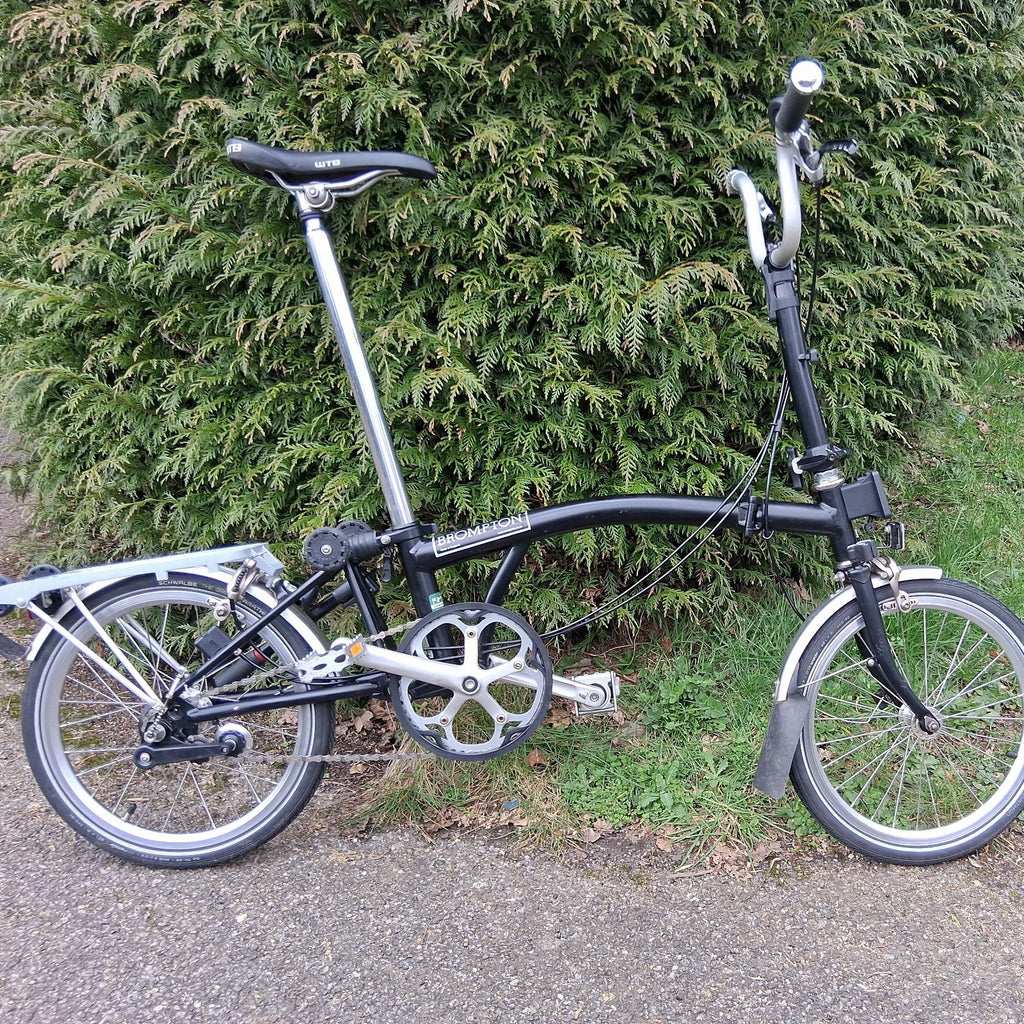 Brompton Folding Bike 3-Speed Clean Used Condition Fully Working