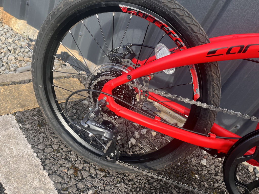 Carrera Intercity Folding Bike 20" Wheels disc brakes