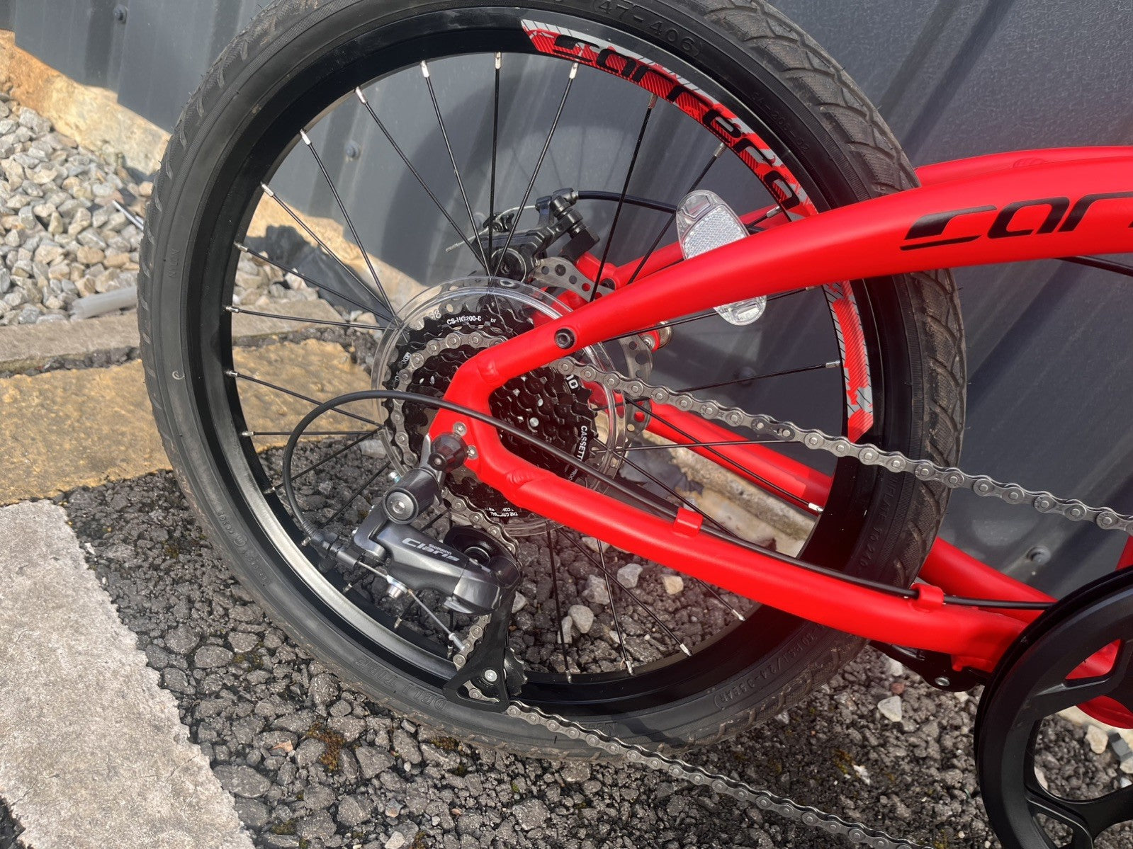 Carrera Intercity Folding Bike 20" Wheels disc brakes