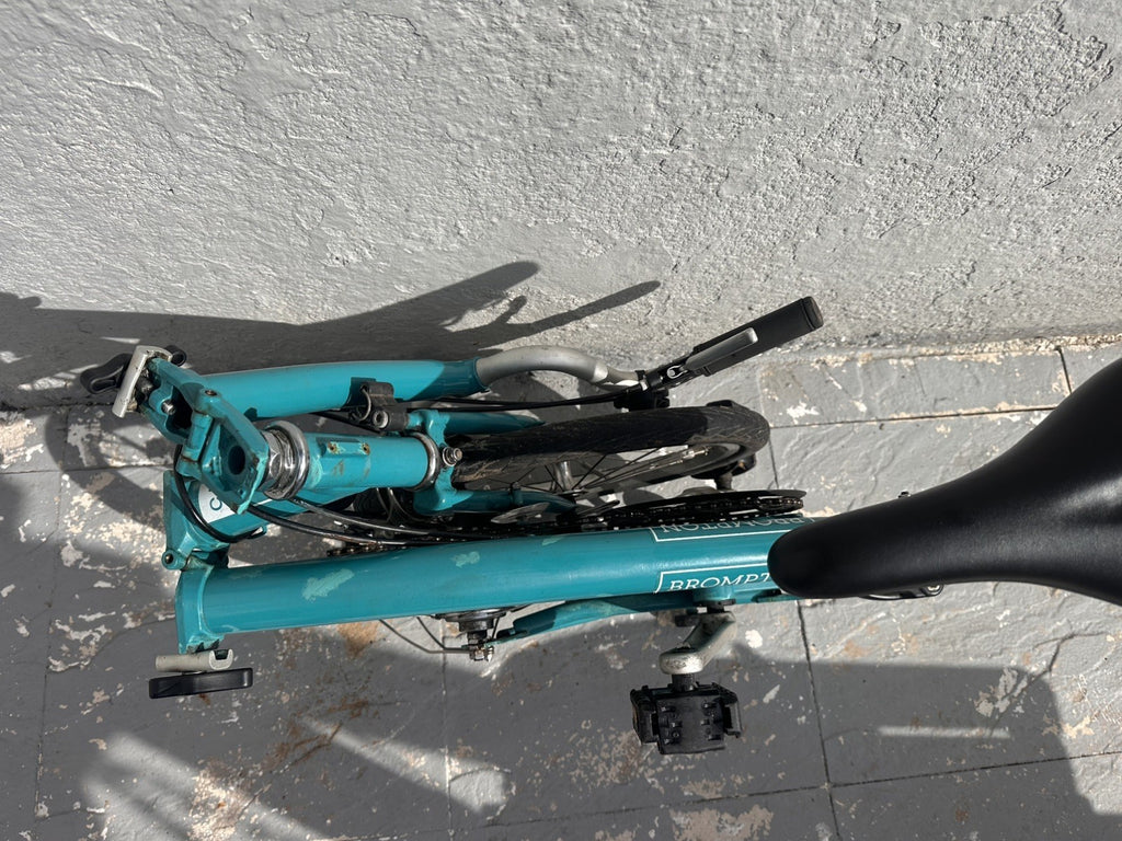 Brompton B75 16" Folding Bike - Blue