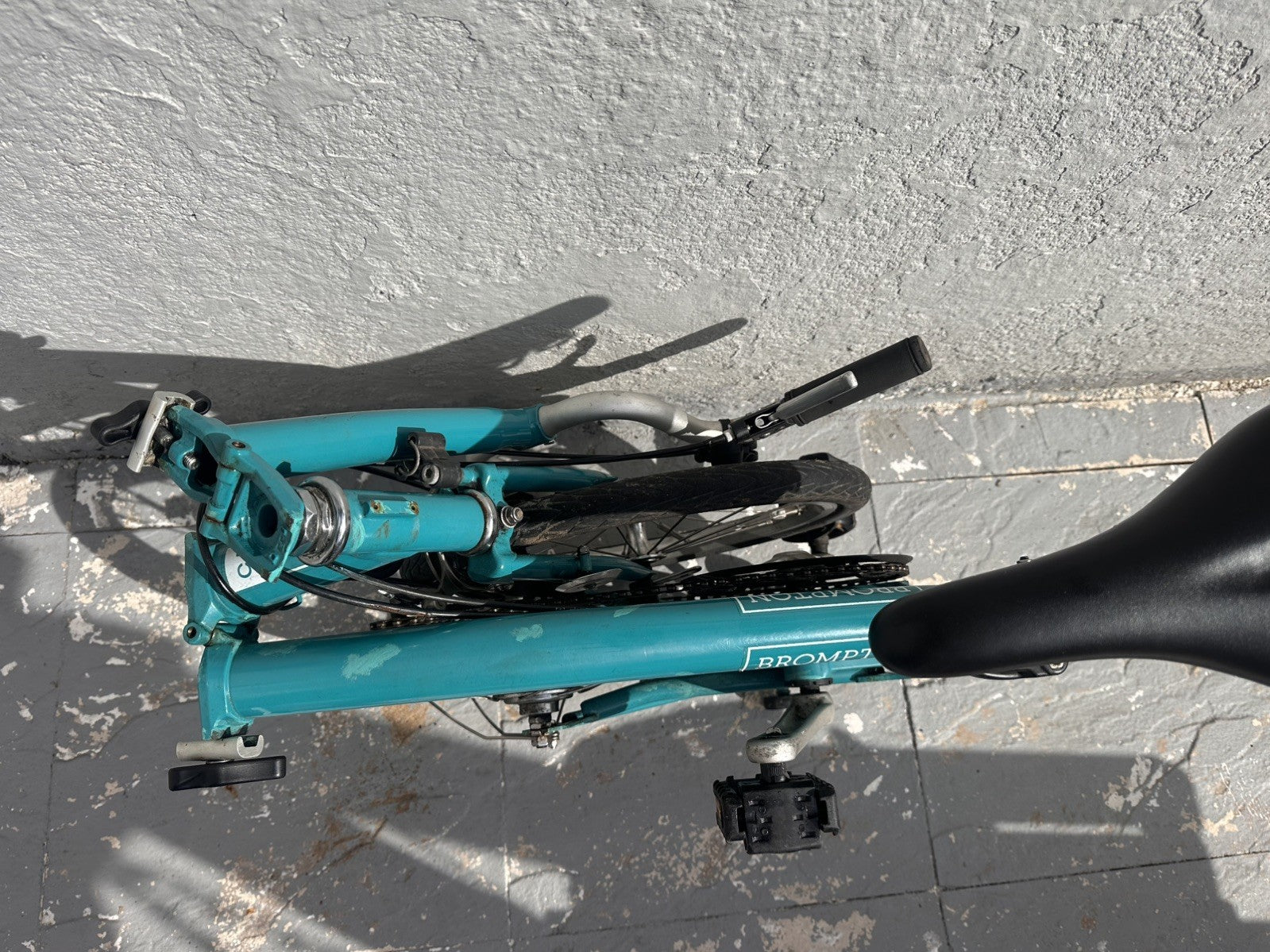 Brompton B75 16" Folding Bike - Blue