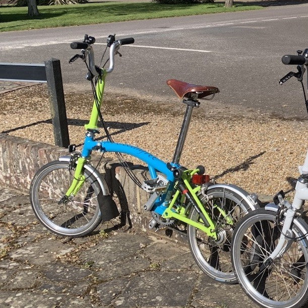 brompton folding bike