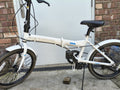 Cross CRF300 Folding Bike White, 20-inch Wheels