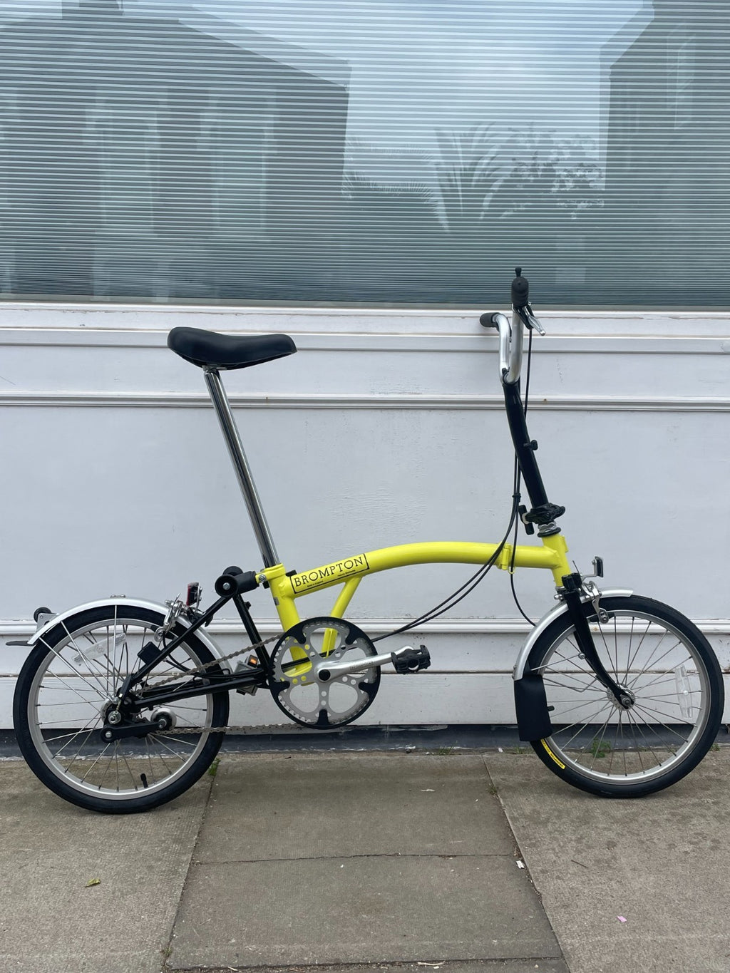 Brompton M3L  Folding Bike - 3-Speed - Yellow