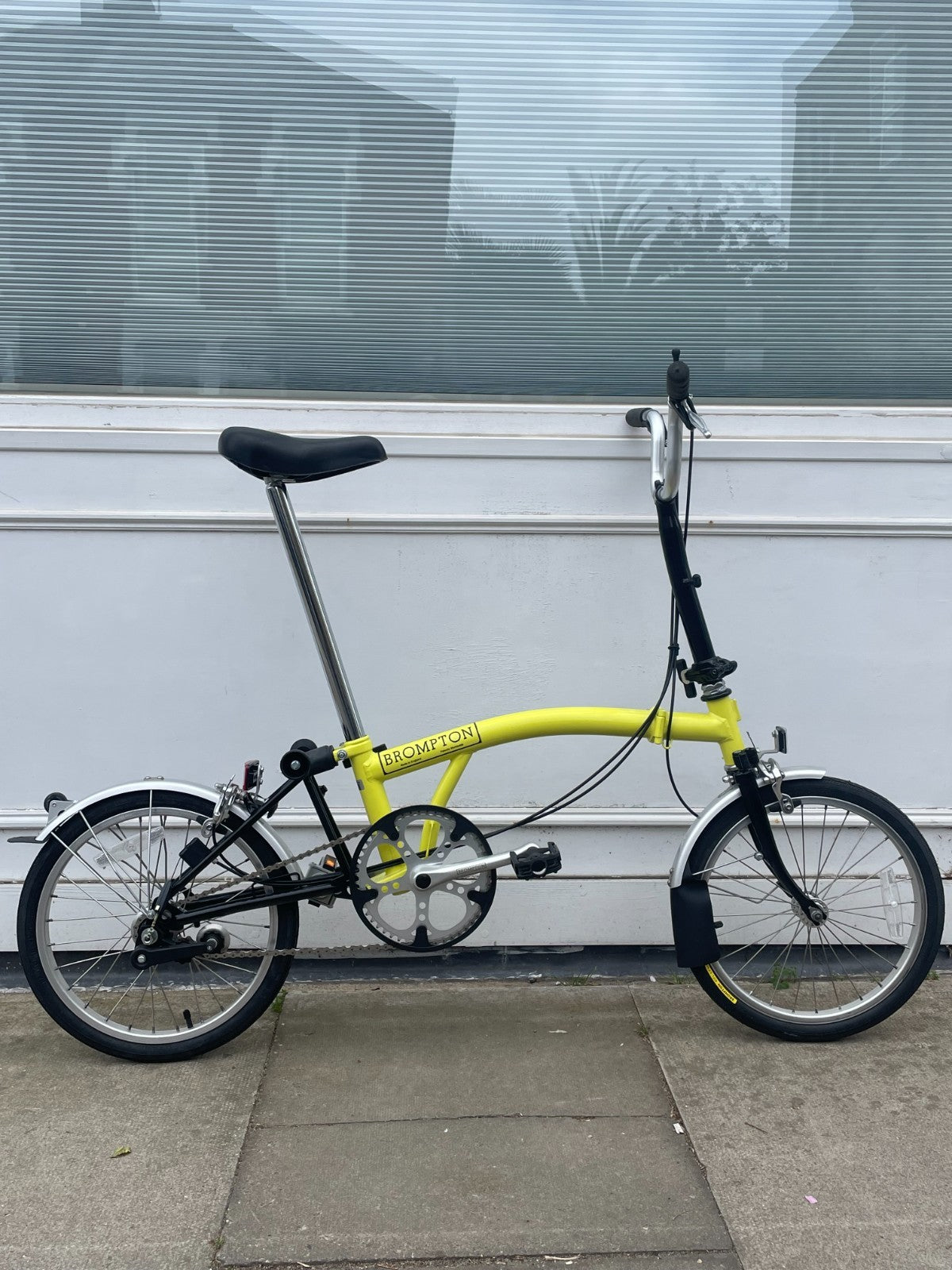 Brompton M3L  Folding Bike - 3-Speed - Yellow
