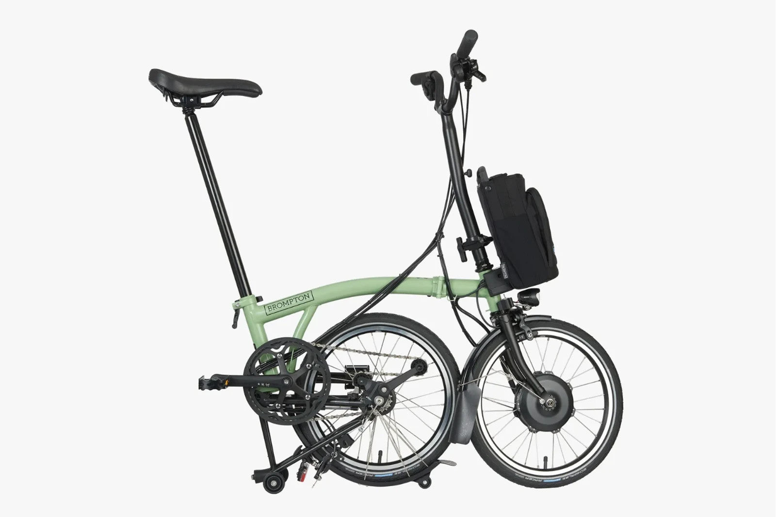 Brompton C Line Folding Bike Matcha Green Mid Bar