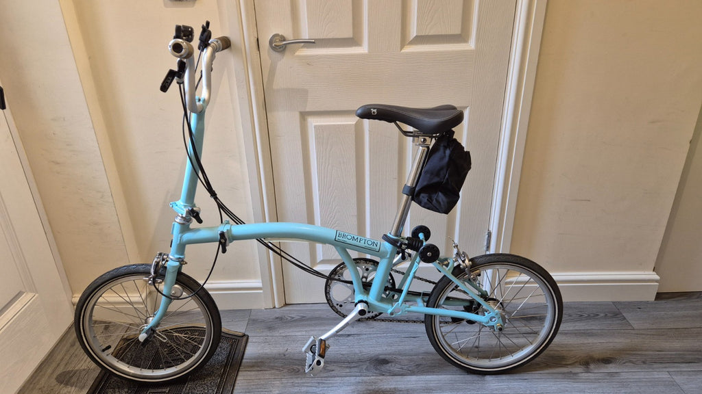 Brompton Folding Bike 6-Speed 16" Wheels M6L - Turkish Green