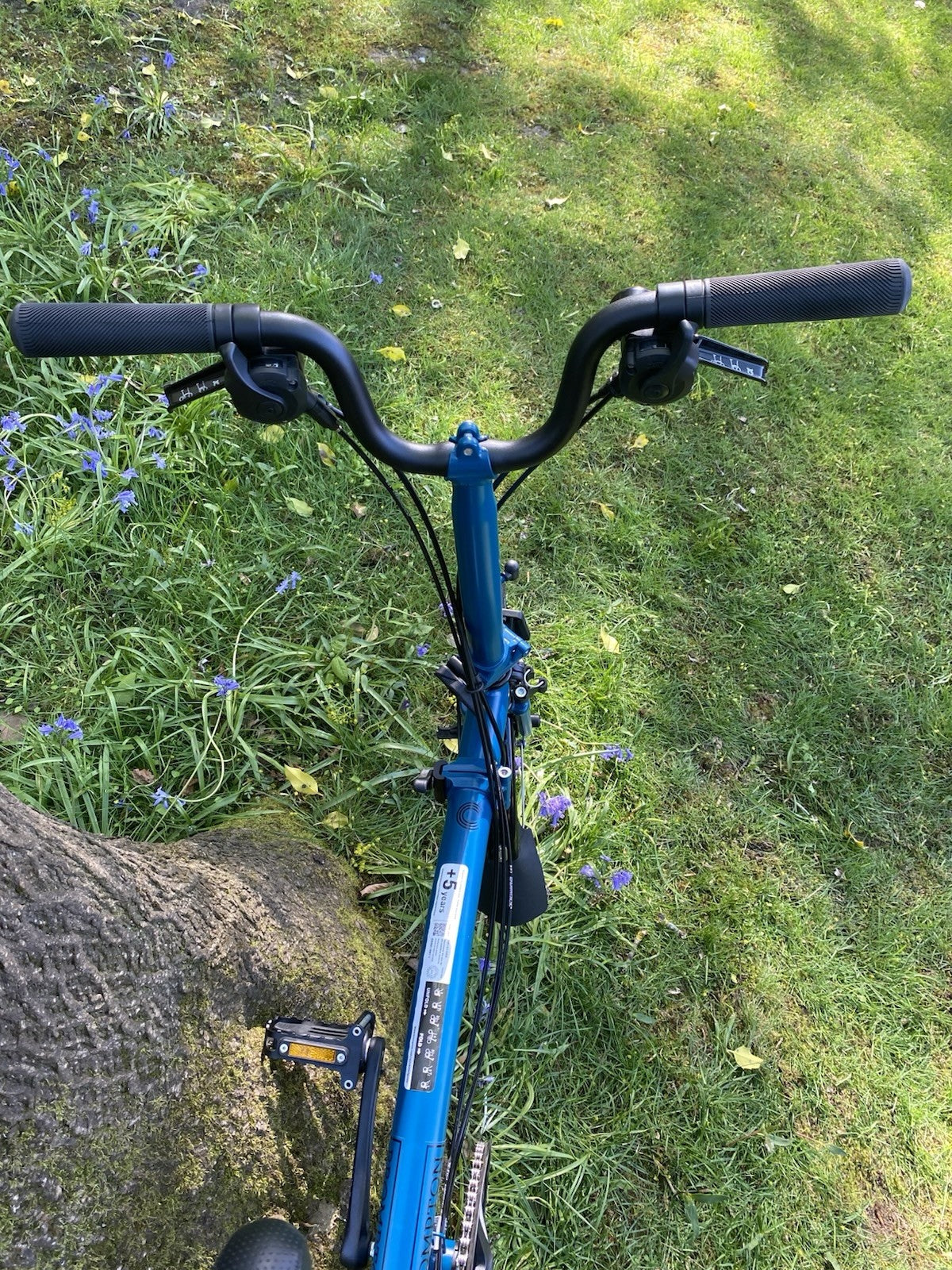 Brompton C-Line 6-Speed in Ocean Blue (Discontinued) - April 2026