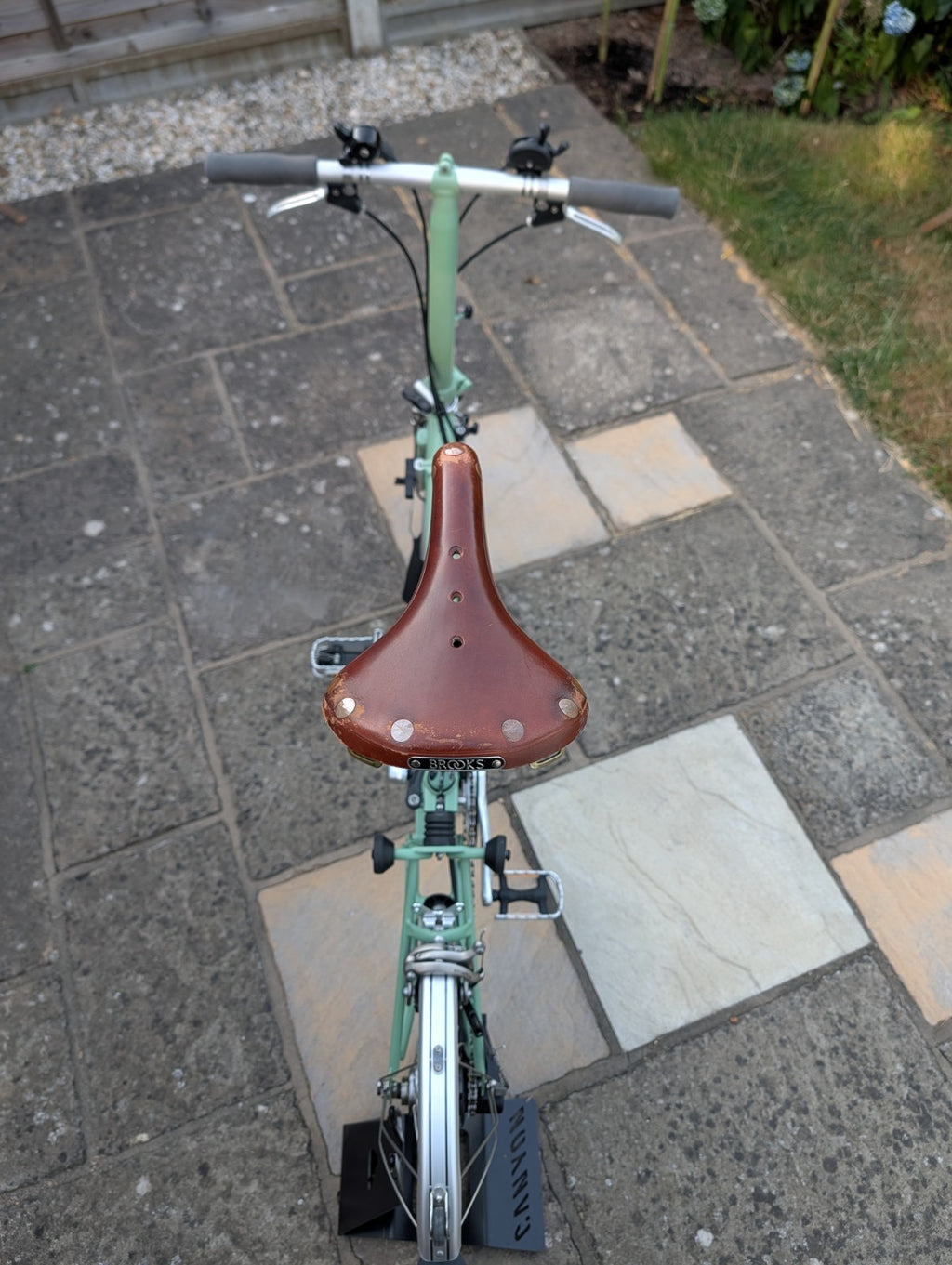 Sage Green 6 Speed Brompton, S6L (2013)