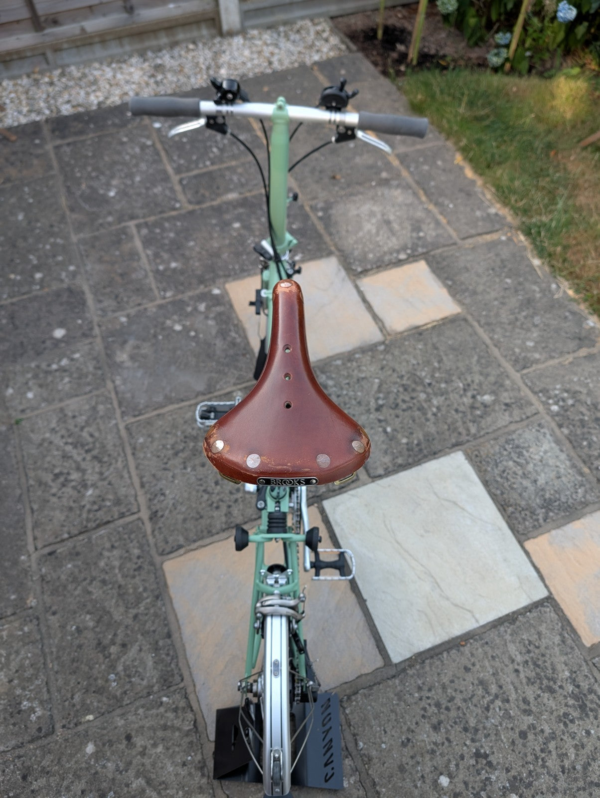 Sage Green 6 Speed Brompton, S6L (2013)