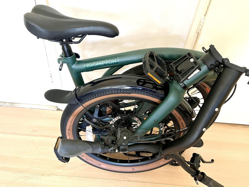 Brompton G Line with Roller Frame - 8-speed, Forest Green, Large