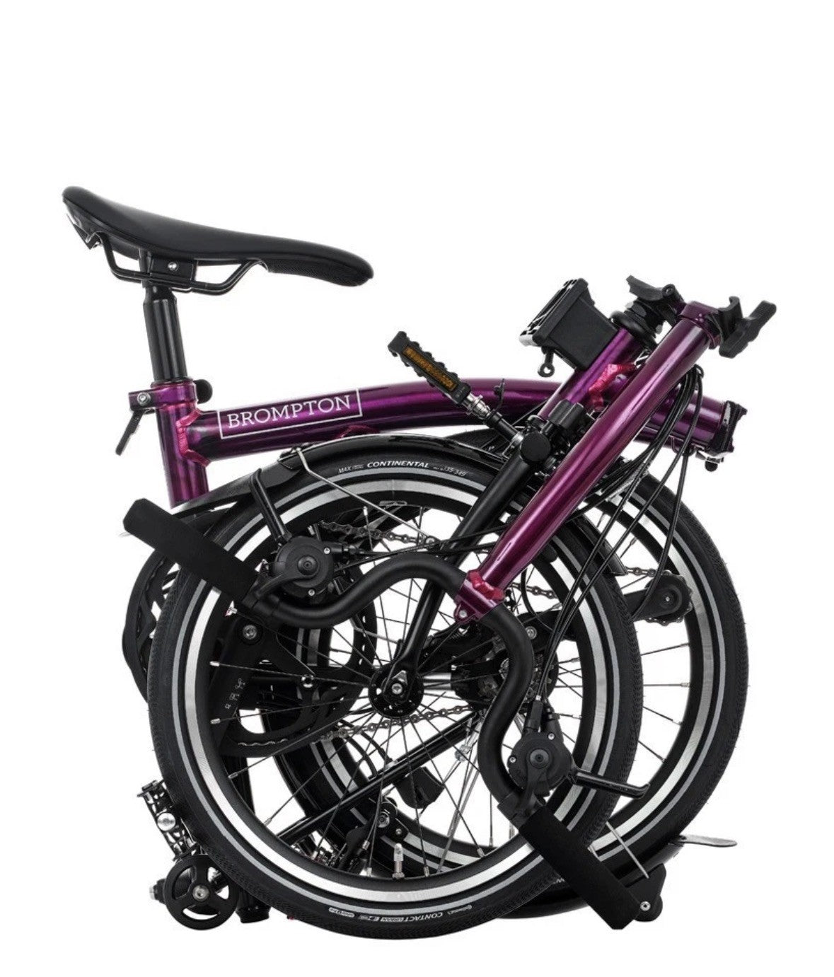 Brompton M4L Amethyst Lacquer Mid - P Line - Worldwide FREE Delivery
