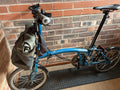 Brompton C Line 12 Speed 2025 Ocean Blue