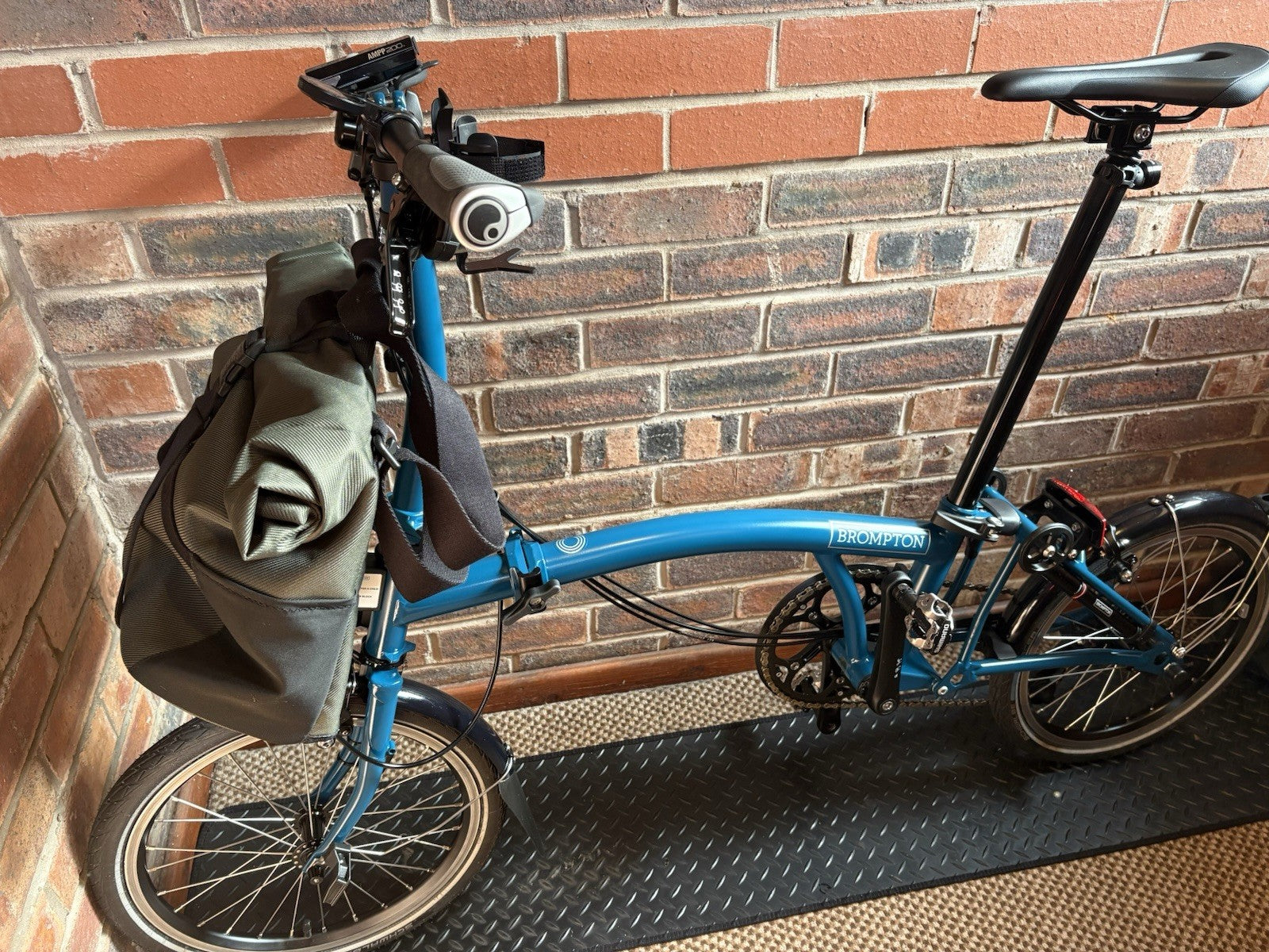 Brompton C Line 12 Speed 2025 Ocean Blue