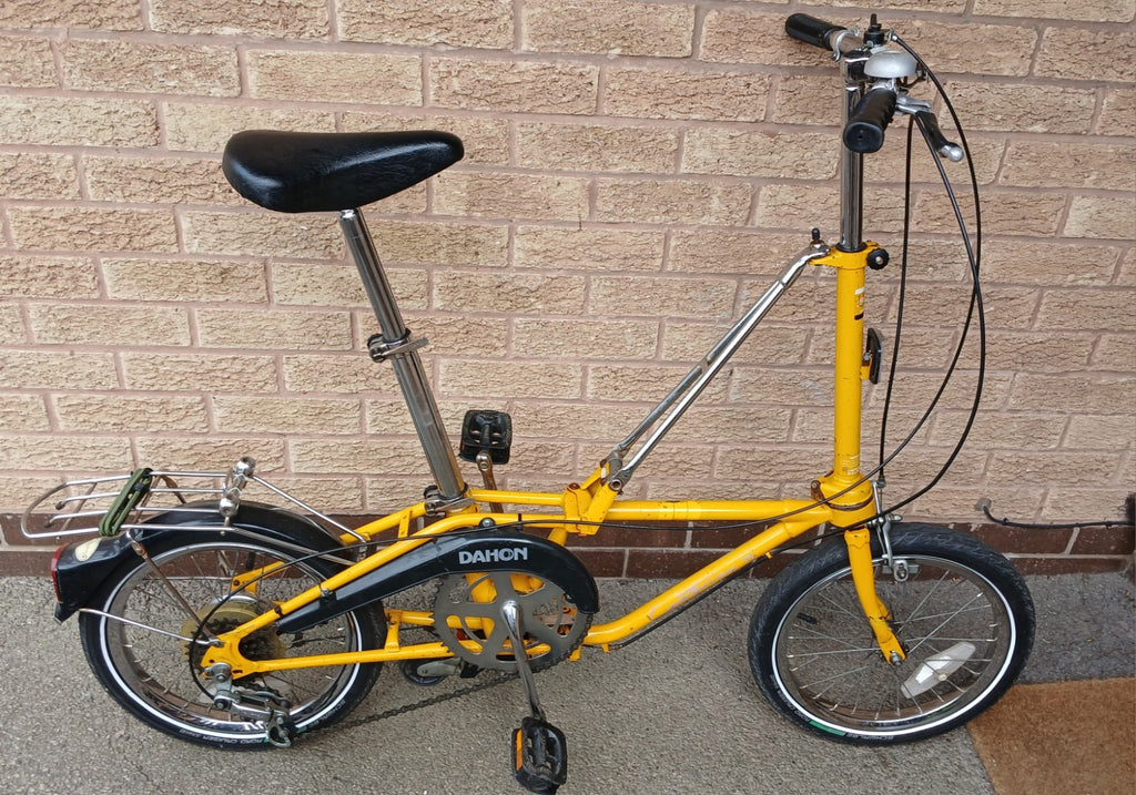 Vintage Dahon  III  Folding Bicycle Approx. 1985 Good Rideable Condition