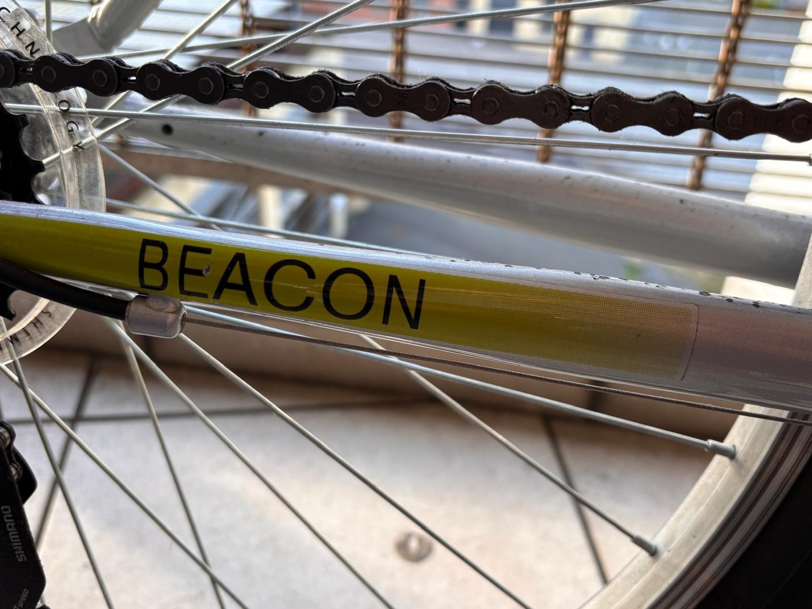 Challenge Beacon 26 inch Silver Folding Bike - Great Condition