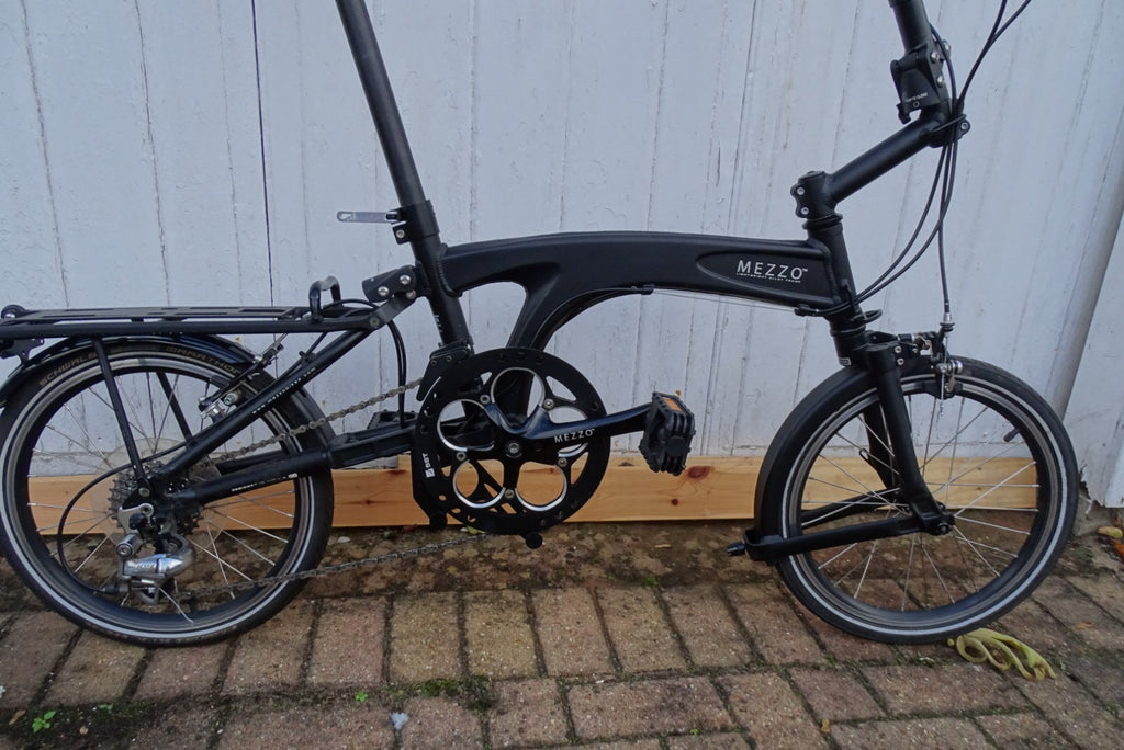 Mezzo D10 Folding Bike 26"wheels Lightweight Alloy Frame Top Quality