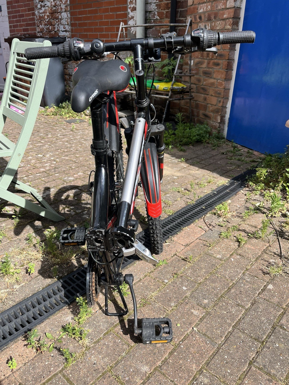Explorer Cross Leisure Series Folding Bike Black And Red