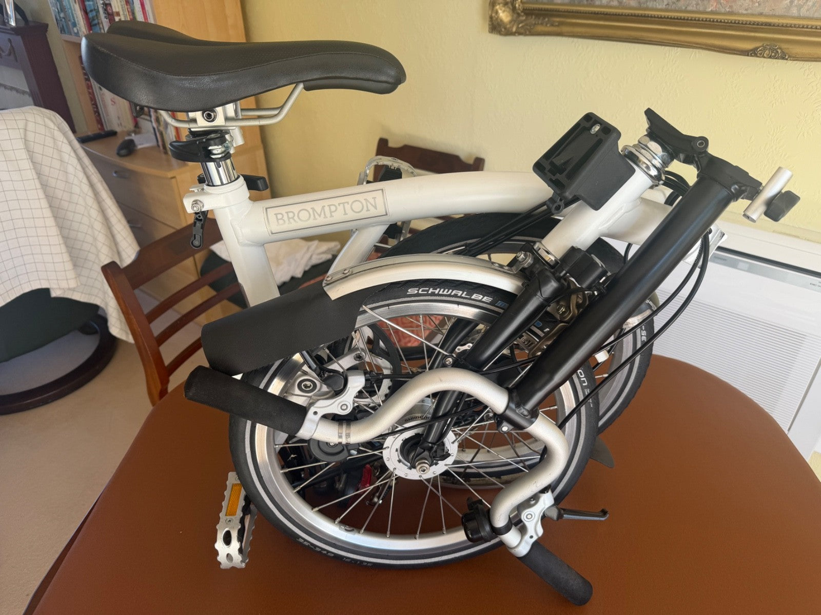 brompton M3L folding bike used only a handful of times, special factory order..