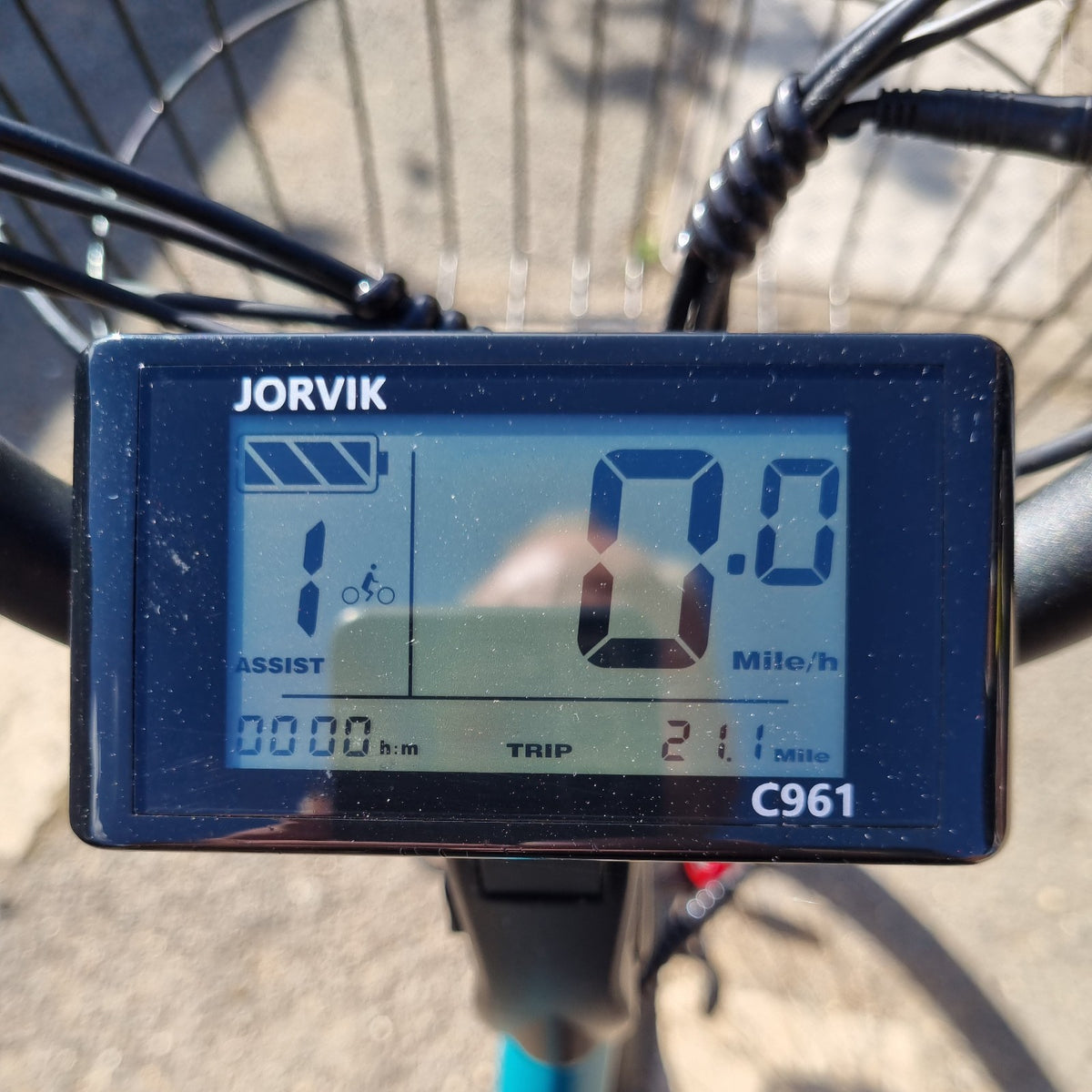 2022 Jorvik Elite Folding E-Tricycle JETE 24"  Wheels. 30 miles from new.