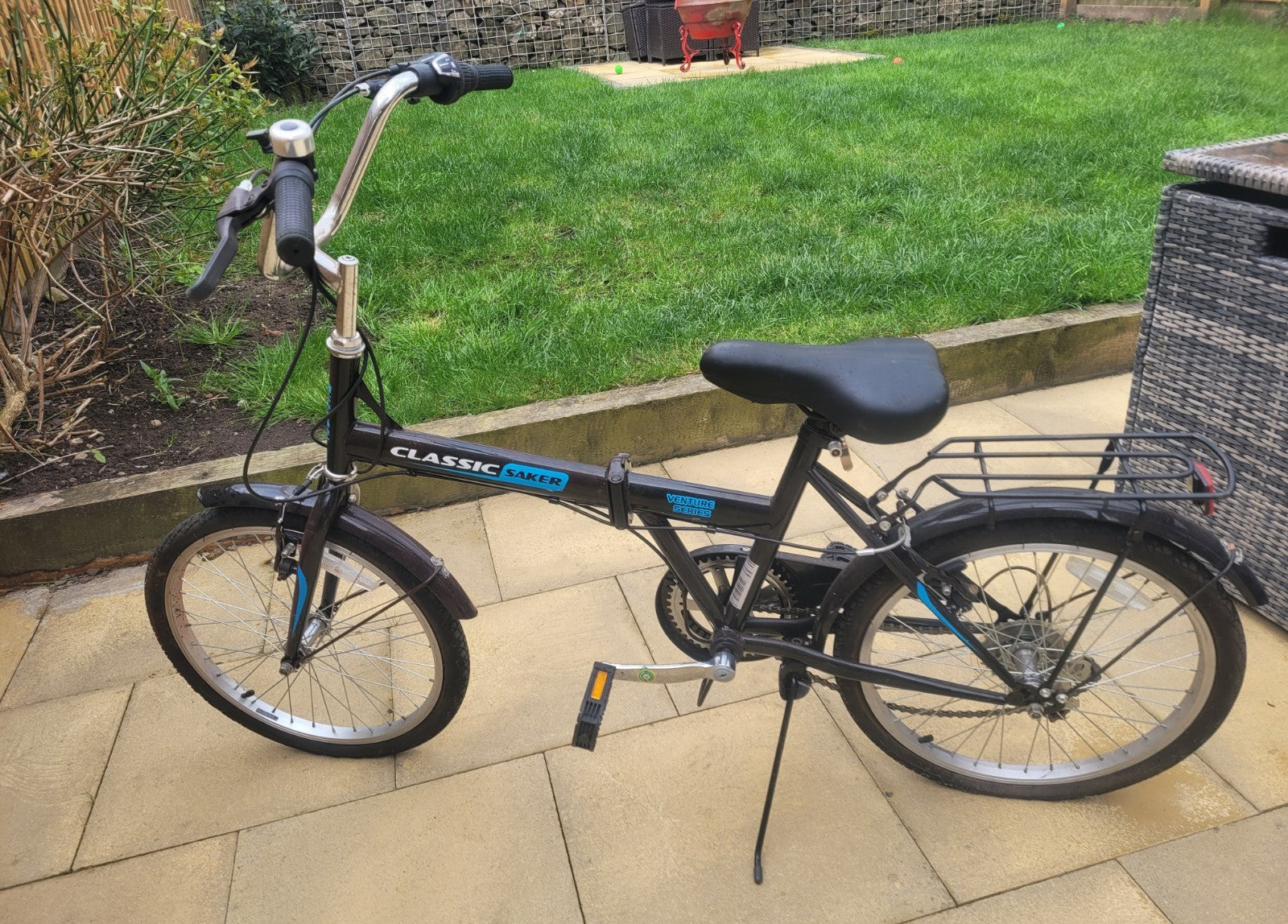 Folding Bike 20” Classic Saker Shimano – Spares or Repair / Project / Parts
