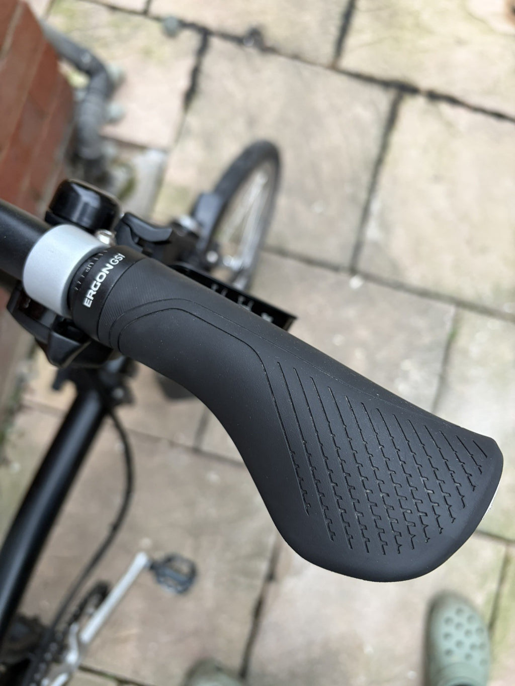 Brompton S6L Black Folding Bicycle 6 speed