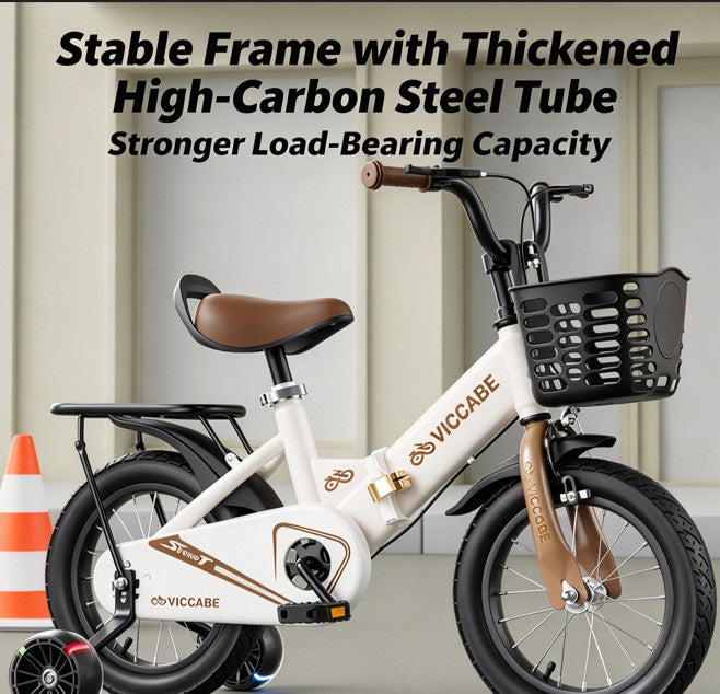 Foldable Kids Bike Bicycle girl boy 12/14/16/18 inch Cycling Stabilisers