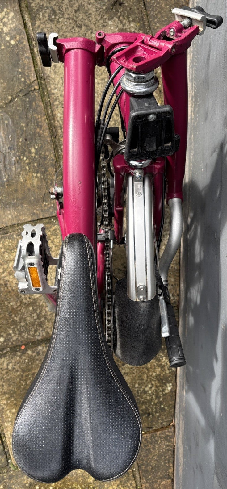 Brompton M6L in Berry Crush Folding bike C Line Equivalent - Leisure Use Only