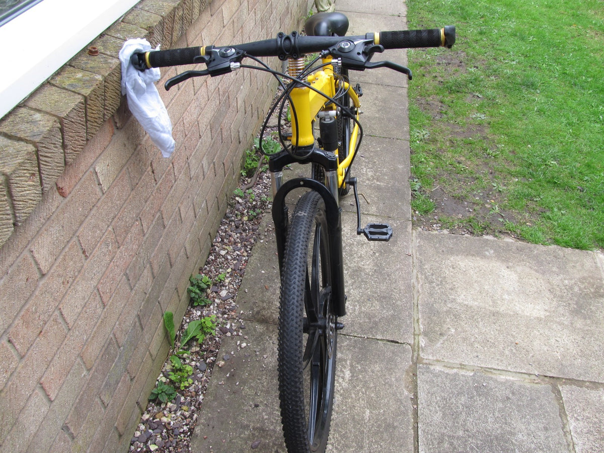 BIKE MOUNTAIN BI FOLD  DISC BRAKES 26" WHEELS UNISEX-GOOD CONDITION