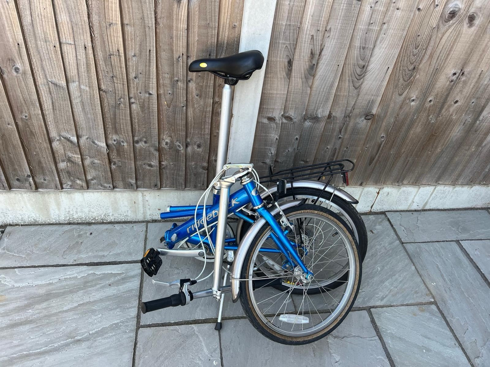 Ridgeback Impulse 20in Folding Bike 6-Speed Derailleur Grip Shifter V-Brake