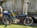 Dahon Mu P8 Folding Bike Navy Blue - Near-Mint Condition + Altura Bag