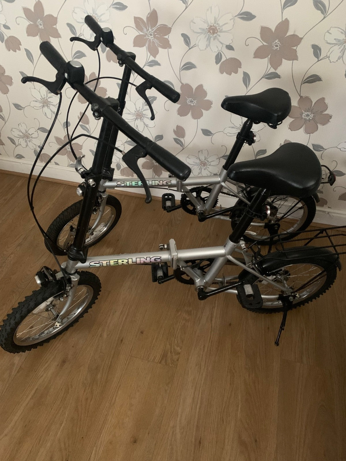 2x folding bikes