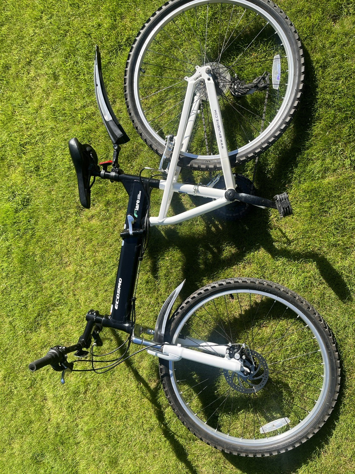 FOLDING Mountain Bike Ecosmo of 26" Wheel 21 Speed Shimano FANTASTIC CONDITION