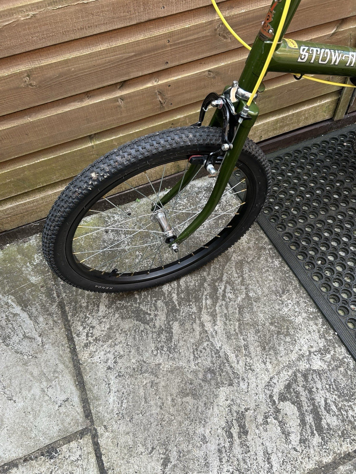 Vintage Customised Early 1970s Raleigh Stowaway Folder