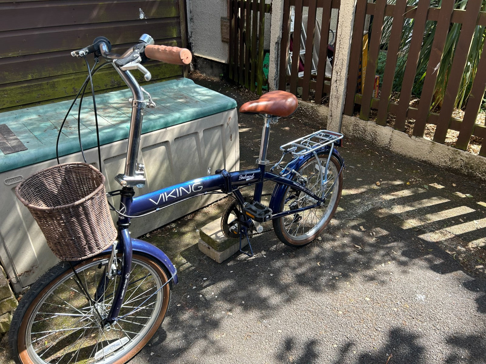 Viking Boulevard 20" Folding Bike - Blue