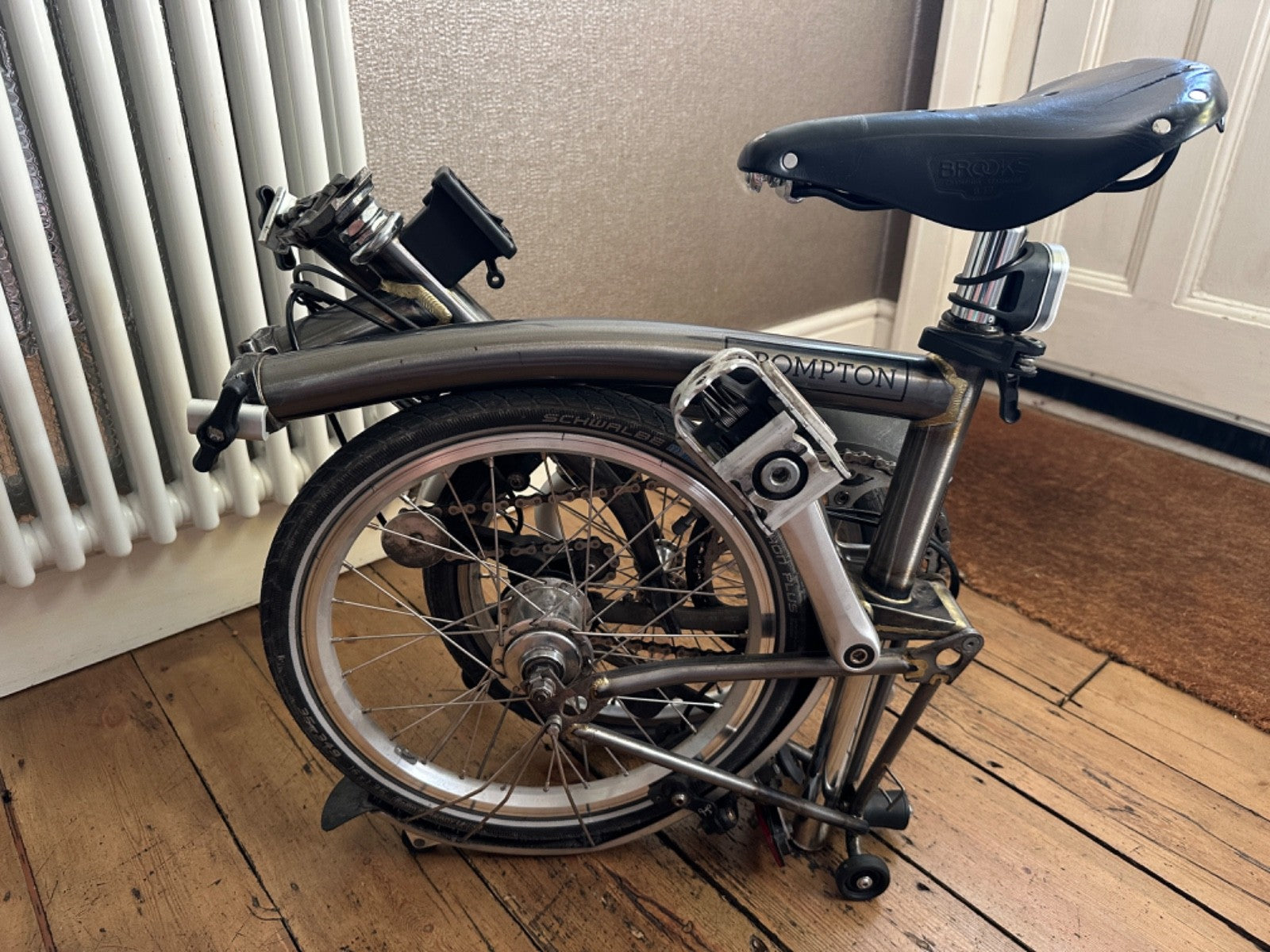 Brompton M3L raw lacquer