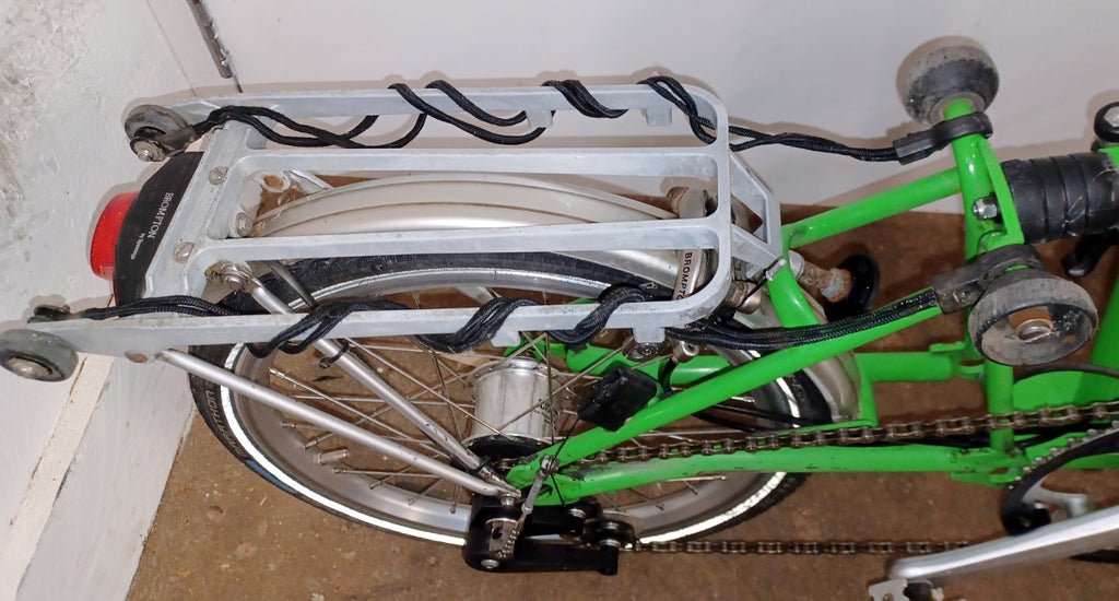 Brompton 3 Speed Folding Bike in Green 2008 Model.