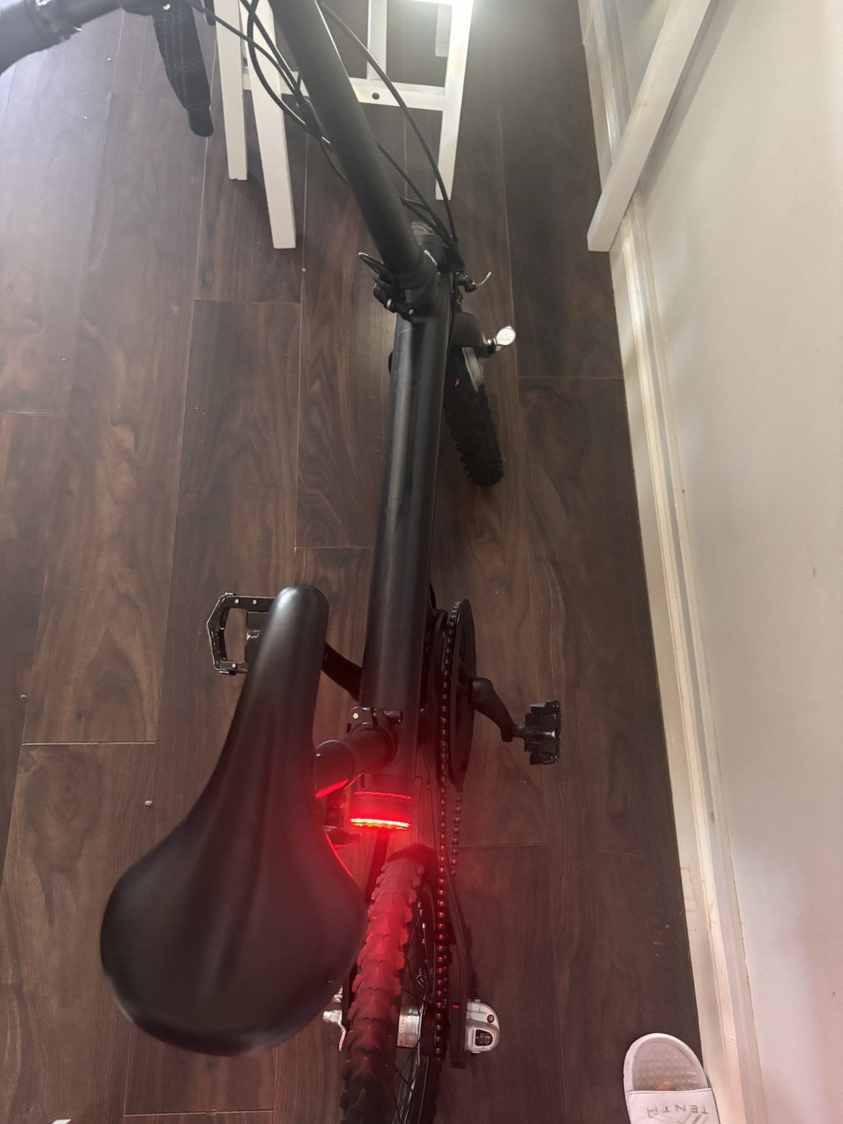 Xiaomi Black Folding Bike Flat Bar with Kickstand & Rear Light
