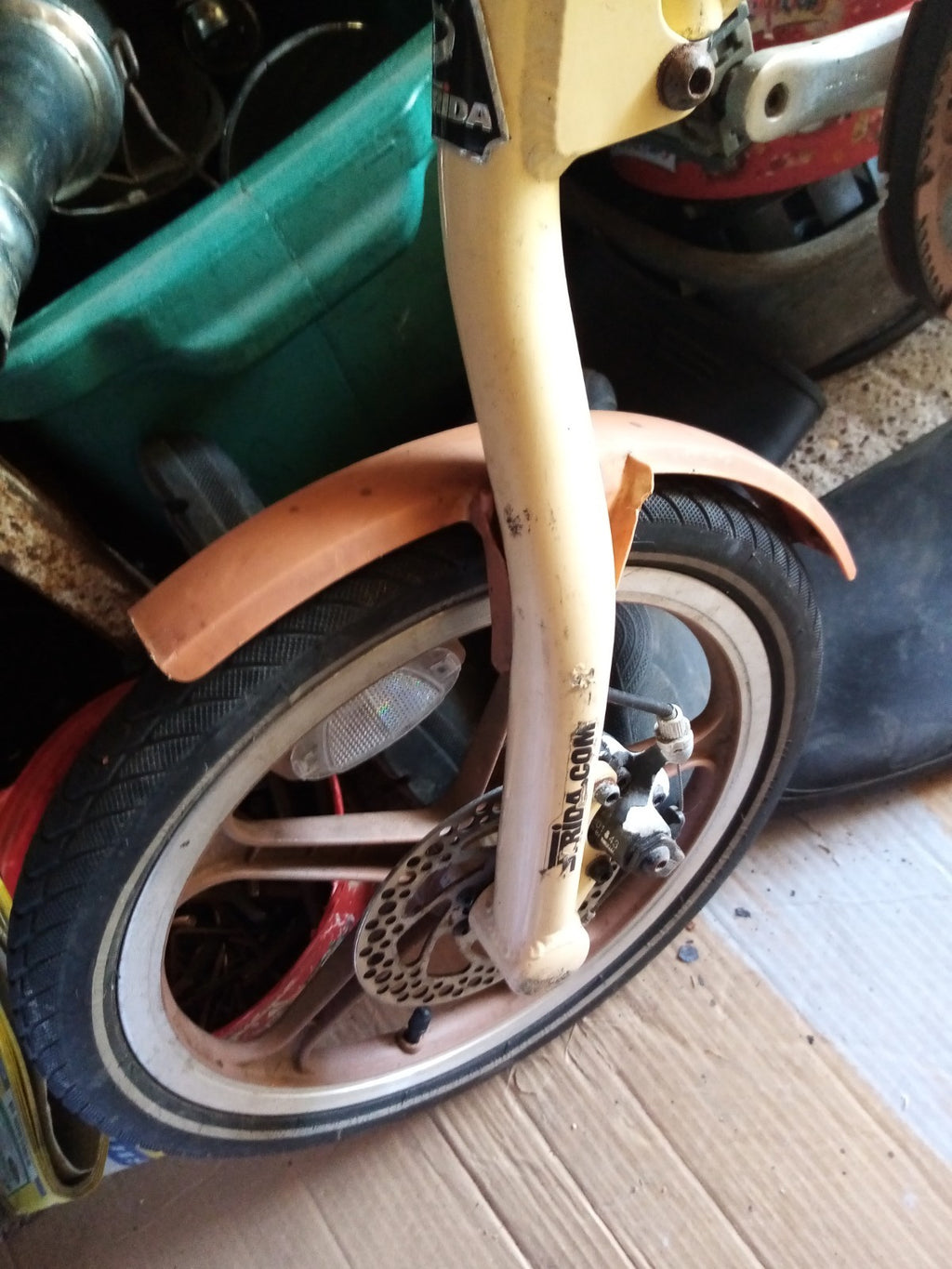 Strida folding bike
