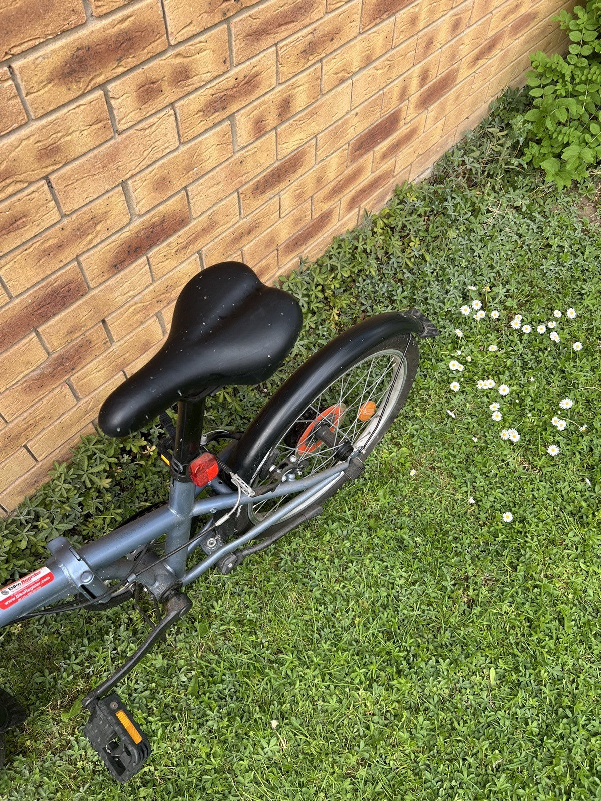 BTWIN Folding Bike 120 Blue/Grey RRP £280 Happy to Ship