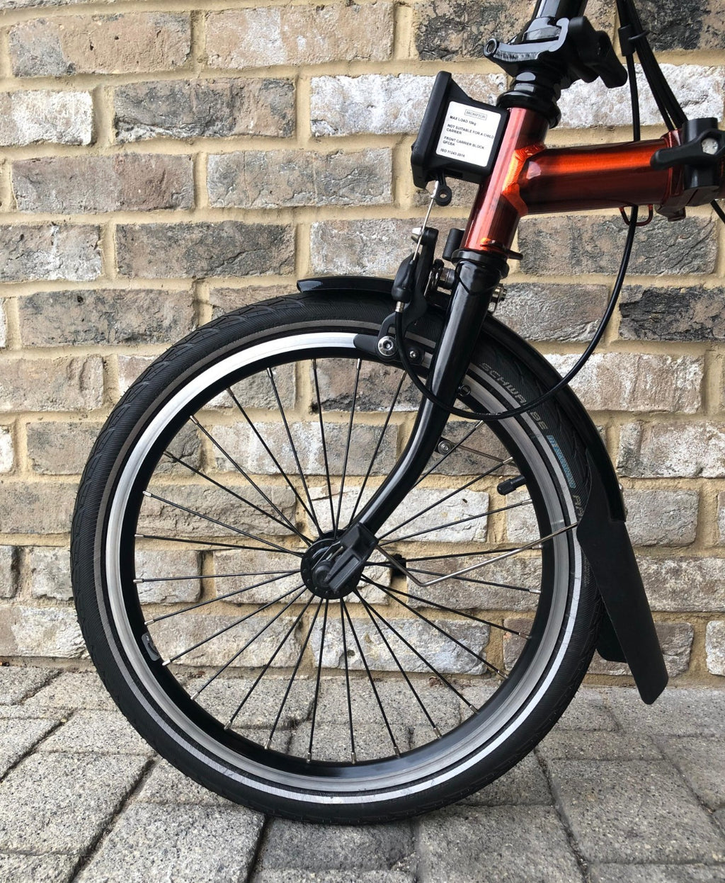 Brompton Flame Lacquer (Black Edition) S6L - WORLDWIDE SHIPPING - new was £1679