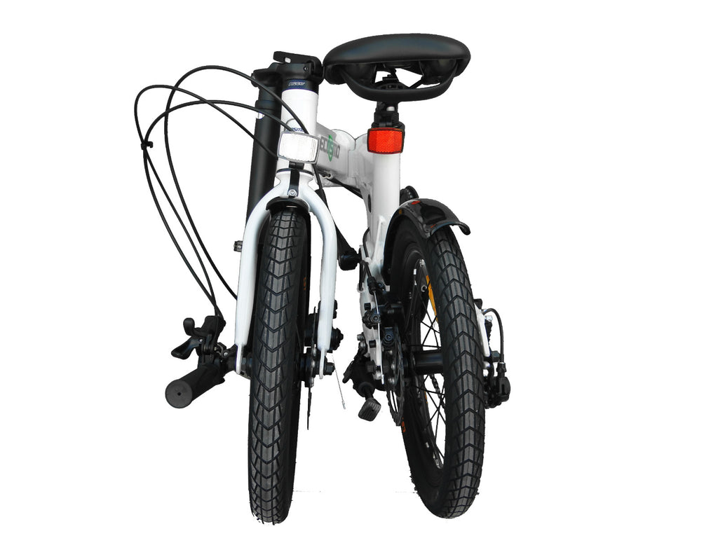 Ecosmo 16" Wheel Lightweight Alloy Folding Bicycle Bike 6 SP,Dual Disc-16AF02WR
