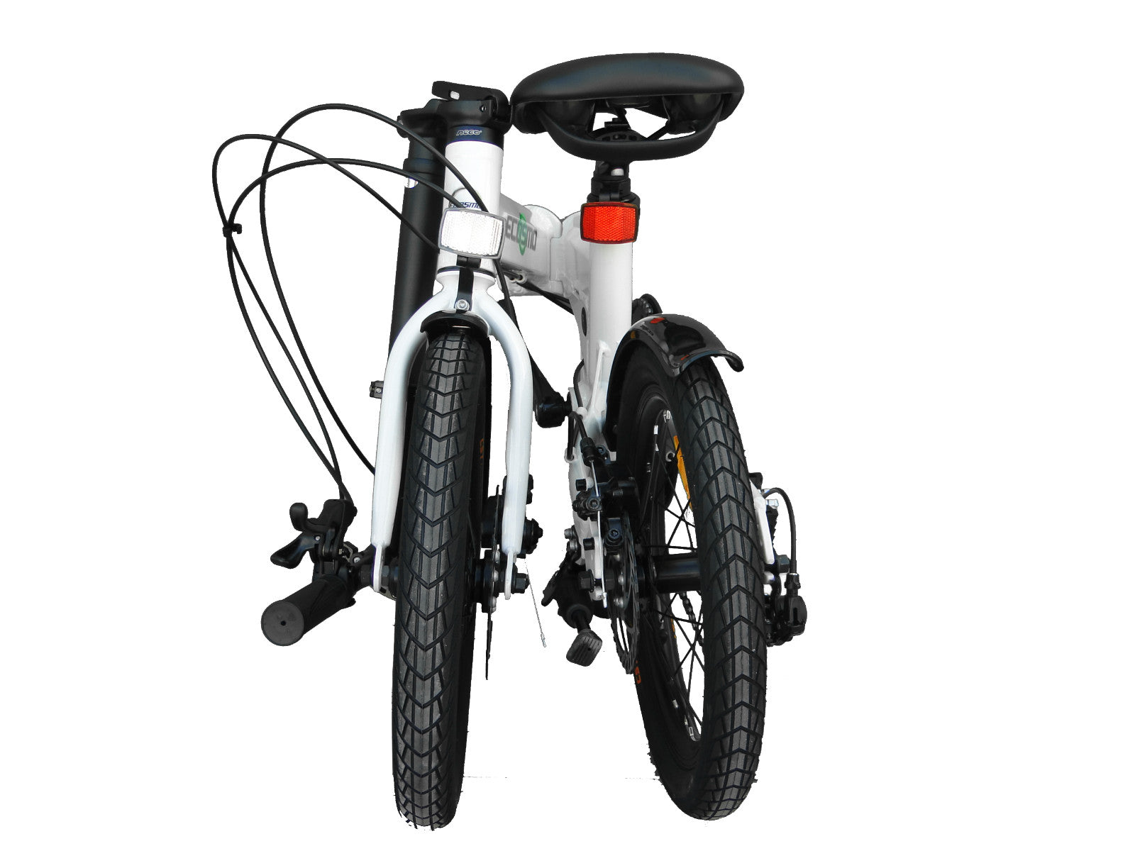 Ecosmo 16" Wheel Lightweight Alloy Folding Bicycle Bike 6 SP,Dual Disc-16AF02WR