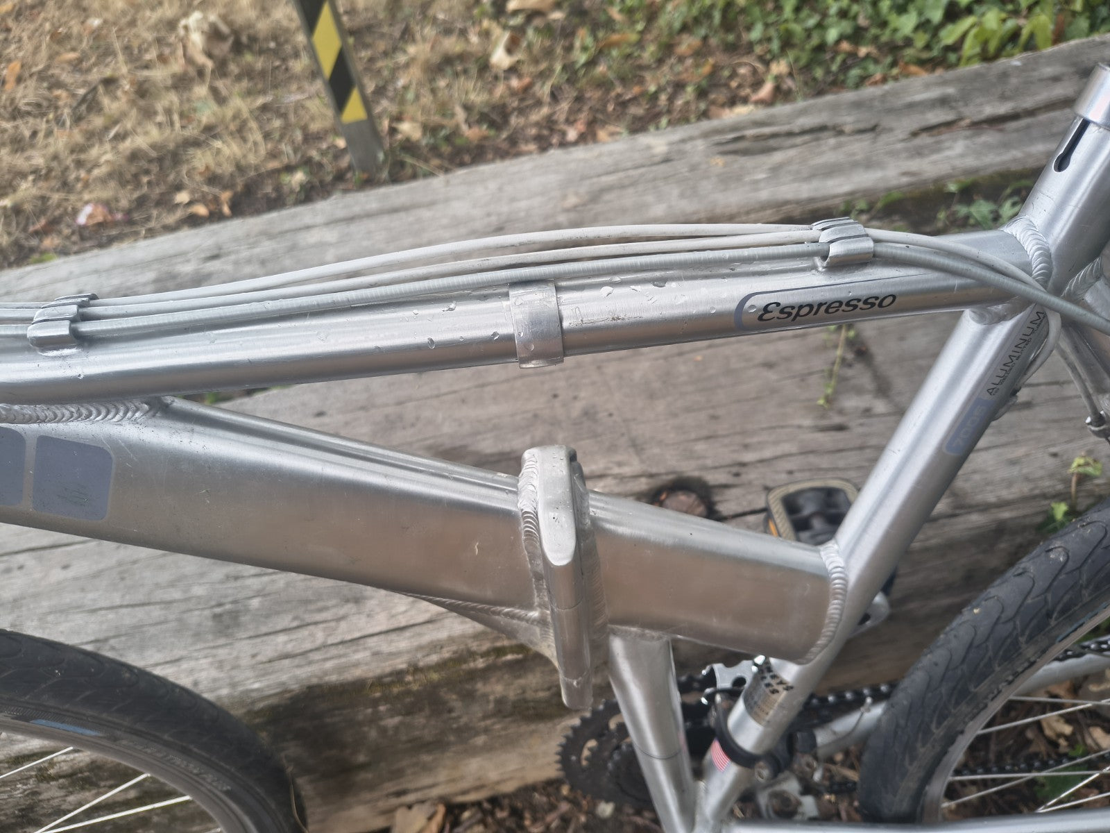 Dahon Espresso 7005 Folding Bike Wheel 26-inch Silver Aluminum Frame