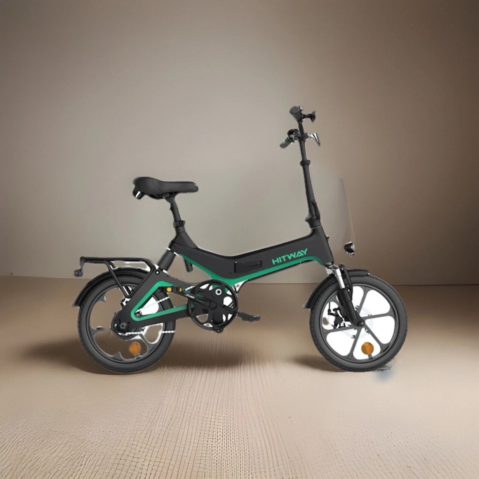 HITWAY BK2 Folding Bike 250W Motor 36V City Bike 35-70km
