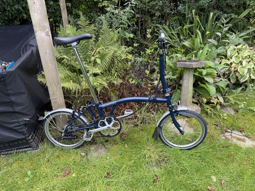 Brompton M6L Folding Bike Barely Used.