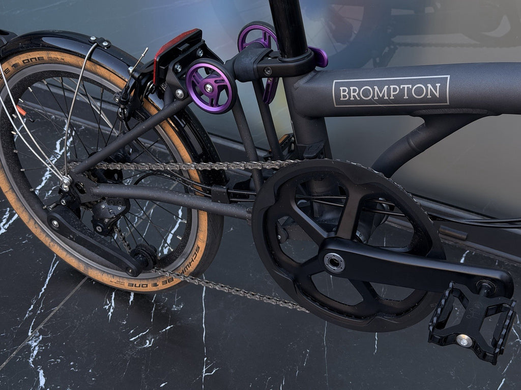 Brompton Folding Bike T Line Great Condition Ceratech Gray. 2025 Model.